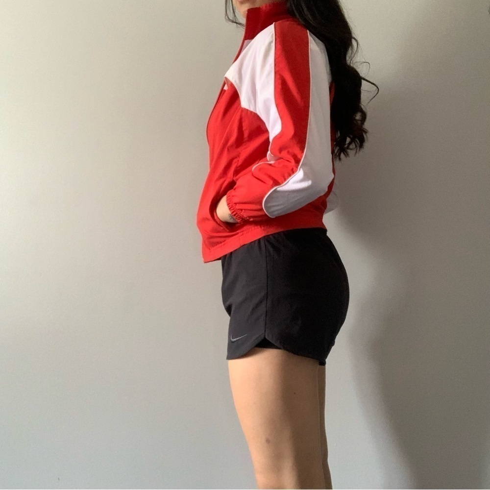 Nike jacket youth size MED red and white - Picture 4 of 13